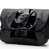 2025  men's messenger bag fashionable and versatile Japanese multi-compartment multi-functional anti-splashing casual shoulder messenger bag