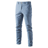HULIANFU 2025 popular autumn and winter high-quality men's casual pants Popular trade breathable men's bottoms youth business versatile cotton trousers wholesale