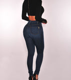 2025 Wish  eBay Hot Women's Jeans High Waist Sexy Stretch Slim Jeans Women