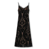 new Chinese magpie embroidery design sense mulberry silk jacket high-end suspender skirt two-piece set M6089