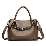 2025 Handbag popular new hot-selling chain tote bag Korean version simple mother bag high-end texture women's bag