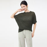 2025 A piece of hair delivery women's clothing supply 2025 summer new round neck loose bat sleeve thin versatile  short-sleeved T-shirt