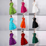 High-end dress dress sweet fungus edge slim long heavy industry pleated chiffon dress women  spring and summer