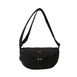 HULIANFU 2025 spring new nylon cloth casual messenger bag popular angora wine ruby red breast bag shoulder bag