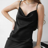 2025 Sexy swinging collar suspender fishtail dress evening dress popularwildberries hot spring fashion new products