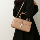2025 Women's shoulder bag Korean version temperament women's bag large capacity portable commuter bag fashion temperament mother bag messenger bag