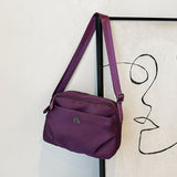 HULIANFU 2025 Crossbody bag women's popular autumn new trendy small square bag light sports wind small satchel underarm shoulder bag Bags