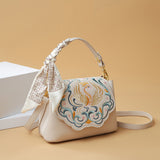 2025 Bag popular new national style embroidered handbag temperament versatile messenger bag high sense new Chinese shoulder bag women