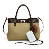 2025 Tote bag new matte bag women's retro versatile large-capacity shoulder bag fashion high-end commuter bag wholesale