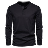 HULIANFU 2025 Hot trade autumn new men's casual Popularan size crew neck long-sleeved T-shirt men's slim-fit sports bottoming shirt top