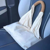 HULIANFU 2025 retro cotton and linen bag Harajuku literary and artistic shoulder canvas bag Mori large-capacity pleated shoulder handbag