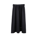 2025 THE MIND lace skirt 2025 summer Korean simple temperament elegant and versatile A-shaped skirt 017AX