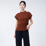 2025 short-sleeved t-shirt women's summer 2025 new loose solid color simple temperament commuter versatile top Popular style