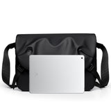 2025  men's messenger bag fashionable and versatile Japanese multi-compartment multi-functional anti-splashing casual shoulder messenger bag