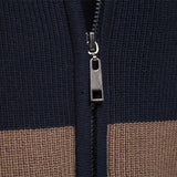 HULIANFU 2025 popular new men's knitted sweater jacket Popularan size New autumn and winter sweater cardigan high-quality trendy coat men