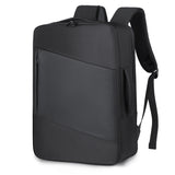 HULIANFU 2025 Simple backpack Multifunctional business computer bag Casual backpack College student schoolbag Travel bag