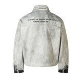 142 n retro popular autumn and winter men's Carhart print design trend men's and women's old jackets