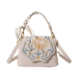 2025 Bag popular new national style embroidered handbag temperament versatile messenger bag high sense new Chinese shoulder bag women