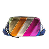 HULIANFU 2025 Customized processed women's bags, new trendy contrasting color letters, camera bags, fashionable double zipper, small square bags, Popular style messenger bags.