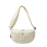HULIANFU 2025 spring new nylon cloth casual messenger bag popular angora wine ruby red breast bag shoulder bag