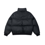 CT270 n retro popular autumn and winter trend PU leather bread clothes embroidered thickened warm men's and women's cotton clothes jacket