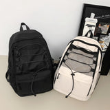 2025 New travel backpack, gender-free couple leisure bag, ultra-light student schoolbag, the same backpack for men and women