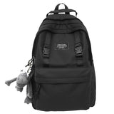 2025 Large capacity backpack couple schoolbag new junior high school high school college student schoolbag leisure travel bag lightweight backpack