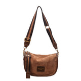 HULIANFU 2025 Autumn and winter fashion matte bag women's new popular autumn and winter retro texture dumpling bag niche casual shoulder bag