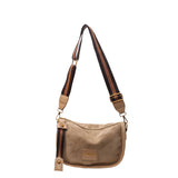 HULIANFU 2025 Autumn and winter fashion matte bag women's new popular autumn and winter retro texture dumpling bag niche casual shoulder bag