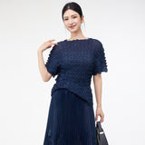2025 fashion clothes top women's t-shirt summer new loose meat covering and thin temperament pullover short sleeve ins tide