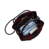 2025 Handbags Hot-selling woven messenger women's bags New fashion high-end bags Commuter large-capacity women's shoulder bags