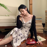 2025 Thirteen Lines popular Summer New Fungus Edge Solid Color Knitted Cardigan Versatile Sunscreen Blouse 23183