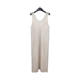 2025 THE MIND knitted hollow stacked dress 2025 thirteen lines early spring new blouse vest skirt M16