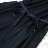 2025 Heavy mulberry silk  temperament shirt skirt high-end silk dress  women's new long skirt summer