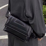 HULIANFU 2025 Soft leather cloud bag for women, simple retro large-capacity mother and child bag, high-end texture commuter underarm bag can be crossed