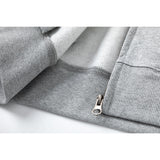 27281 n retro popular winter neutral solid color zipper high sense design men's mountain carving sweater jacket