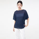 2025 A piece of hair delivery women's clothing supply 2025 summer new round neck loose bat sleeve thin versatile  short-sleeved T-shirt