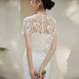 2025 Lace light wedding dress  spring white simple temperament suspender skirt bride wedding engagement wedding photo evening dress