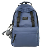 2025 Large capacity backpack couple schoolbag new junior high school high school college student schoolbag leisure travel bag lightweight backpack