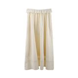 2025 THE MIND lace skirt 2025 summer Korean simple temperament elegant and versatile A-shaped skirt 017AX