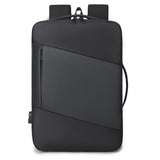 HULIANFU 2025 Simple backpack Multifunctional business computer bag Casual backpack College student schoolbag Travel bag