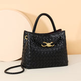 2025 Handbags Hot-selling woven messenger women's bags New fashion high-end bags Commuter large-capacity women's shoulder bags