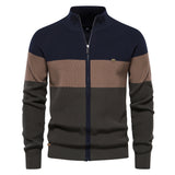 HULIANFU 2025 popular new men's knitted sweater jacket Popularan size New autumn and winter sweater cardigan high-quality trendy coat men