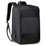 HULIANFU 2025 Business and leisure backpack, double-back multi-function computer backpack, travel large-capacity portable travel bag