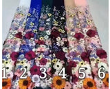 HULIANFU popular direct sales 2025 New  women's clothing fashion three-dimensional flower embroidery hip-wrapped sexy suspender dress