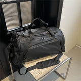 2025 Fitness bag Women's independent shoe compartment Dry and wet separation bag Business trip handbag Short trip backpack Sports training bag