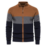 HULIANFU 2025 popular new men's knitted sweater jacket Popularan size New autumn and winter sweater cardigan high-quality trendy coat men