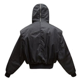 K19 n retro popular winter trend jacket windproof design men's thermal hoodie mountain carving cotton suit