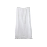 2025 THE MIND lace stitching skirt 2025 thirteen lines summer high waist thin A-shaped skirt 027AX