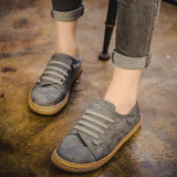 hulianfu Women's Shoes Flat Bottom Lace-Up Loafers Ladies New Autumn Casual Outdoor Lazy Shoes Comfortable Light Solid Color Flat Shoes